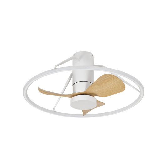 Ventilador de Techo Oporto 66 cm / Haya / Blanco – vista principal · Ref. 243699068