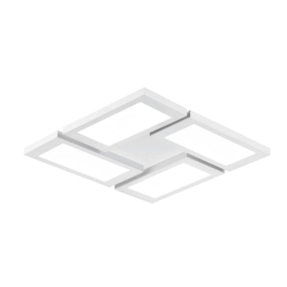 Plafón LED Rectángulos CristalRecord Or 25-984-72-100