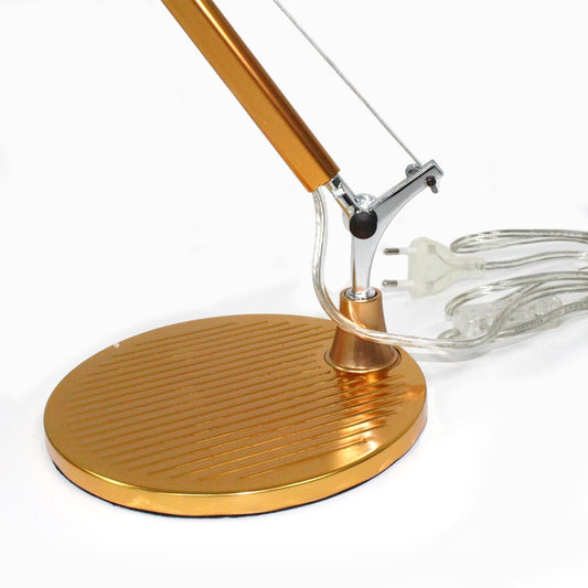 Flexo de Sobremesa Articulado Naranja Retro Metal CristalRecord - imagen 2 | CristalRecord
