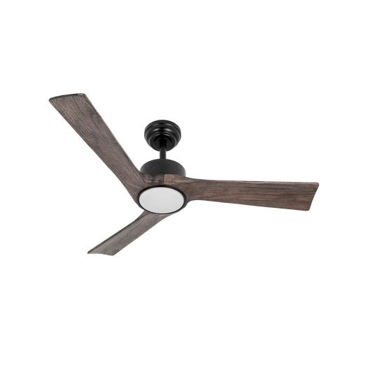 Ventilador de Techo Orinoco Negro/Roble – vista principal · Ref. 209291364