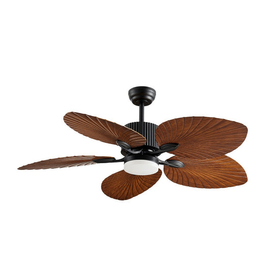 Ventilador de Techo Colonial LED Palmar CristalRecord 85-017-10-000