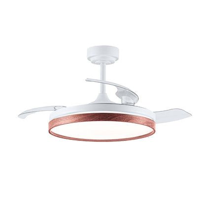 Ventilador de techo LED con motor DC ultrasilencioso y 6 velocidades