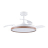 Ventilador Techo LED Panam CristalRecord Aspas Plegables 85-021-42-180
