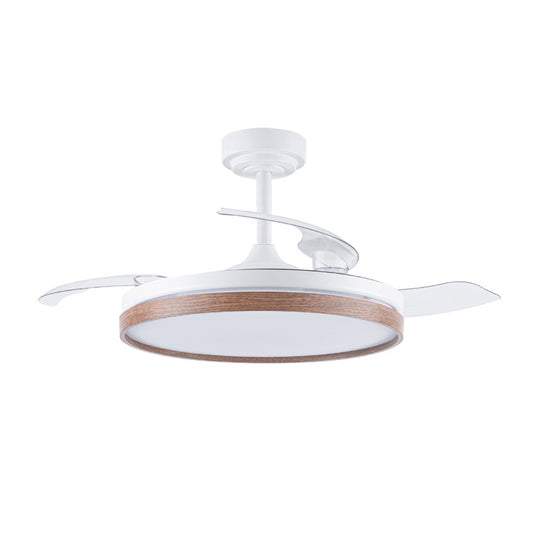 Ventilador de Techo LED Panam Retráctil 72W 7920 lm CCT Blanco CristalRecord - vista principal | CristalRecord