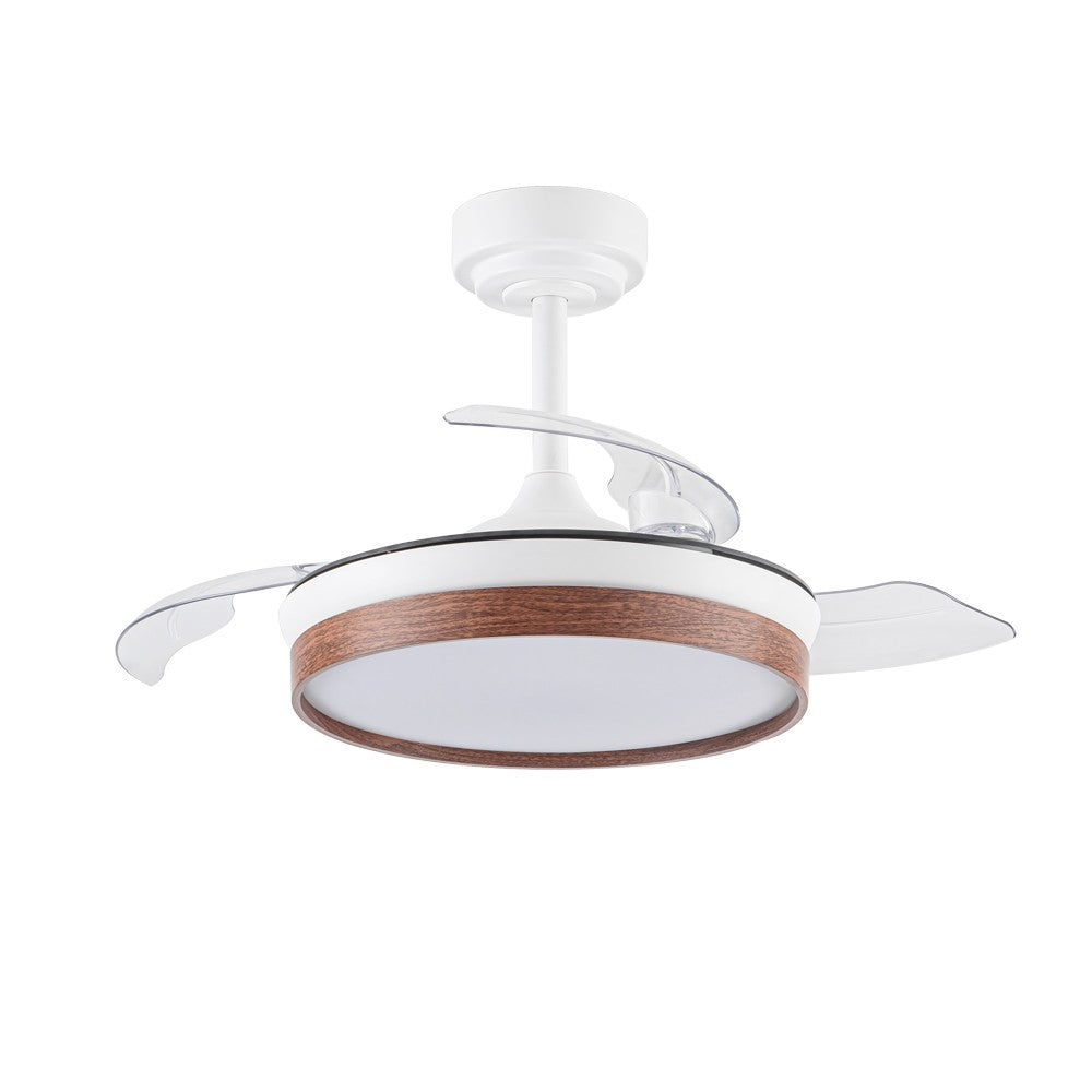 Panam Mini Ventilador de Techo LED CristalRecord 85-021-36-180