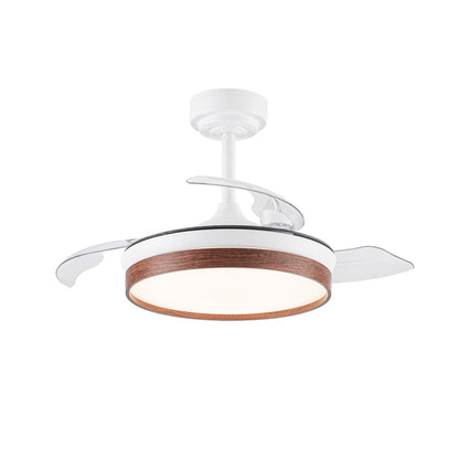 Elegante ventilador con luz ideal para dormitorios