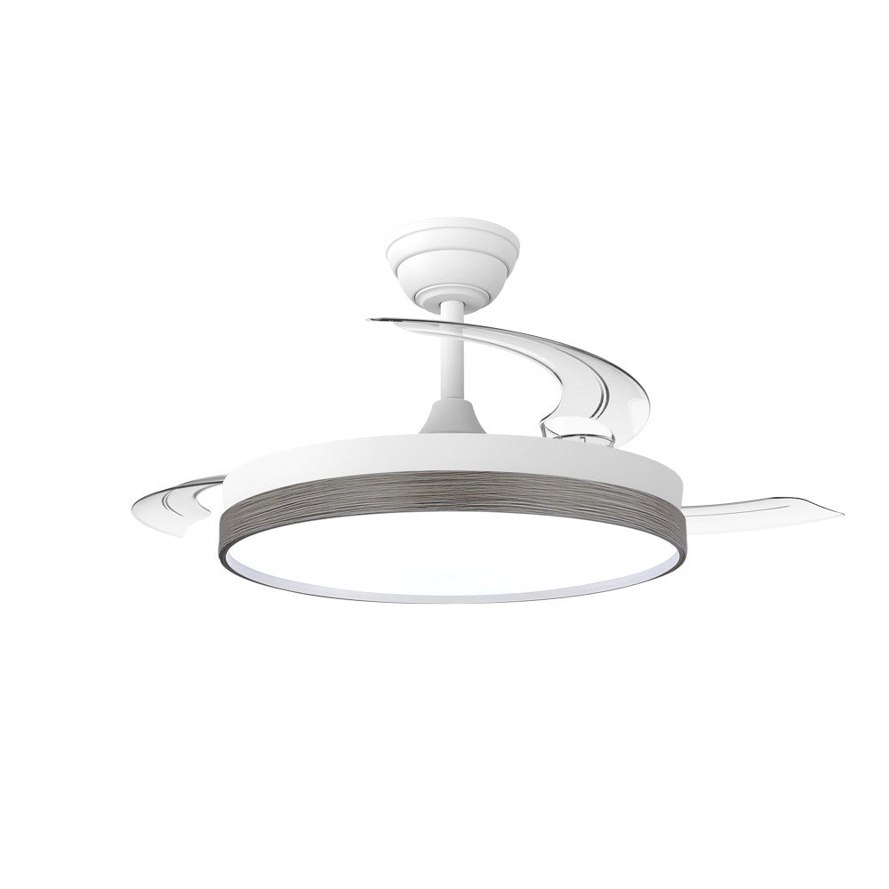 Ventilador Techo LED Silencioso Paneco CristalRecord 85-070-42-202