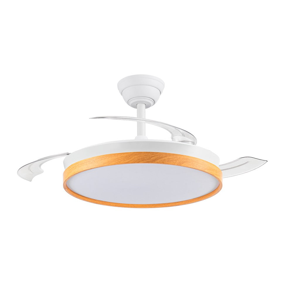 Ventilador de techo con motor DC silencioso para el hogar