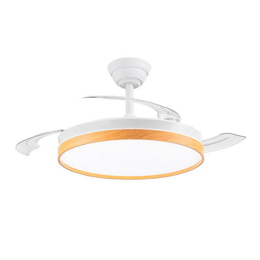 Ventilador Techo LED Silencioso Haya CristalRecord 85-070-42-200