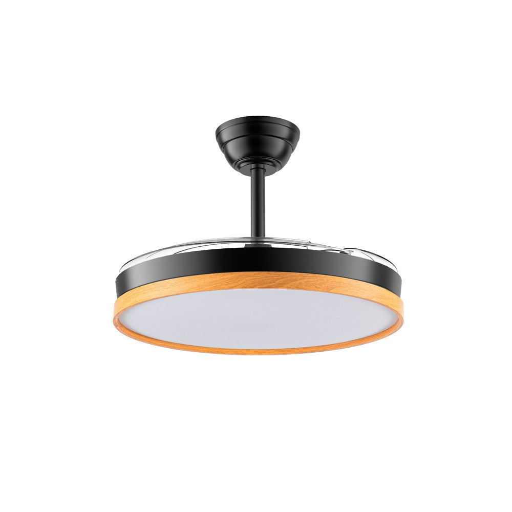 Ventilador con aspas retráctiles ideal para dormitorios