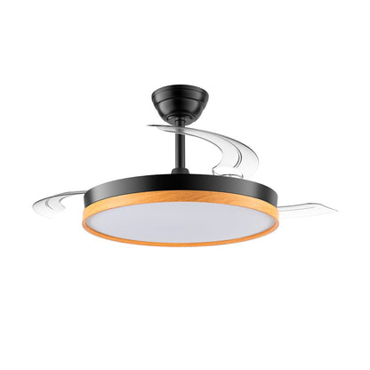Ventilador de techo con luz LED y motor DC silencioso