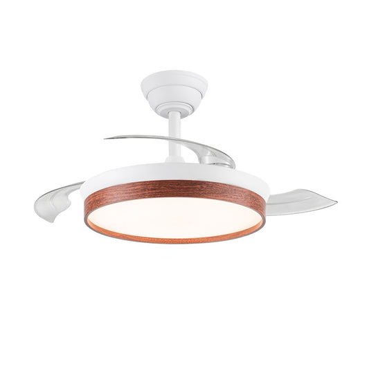 Ventilador Techo LED Silencioso Paneco Mini Cerezo CristalRecord 85-070-36-201