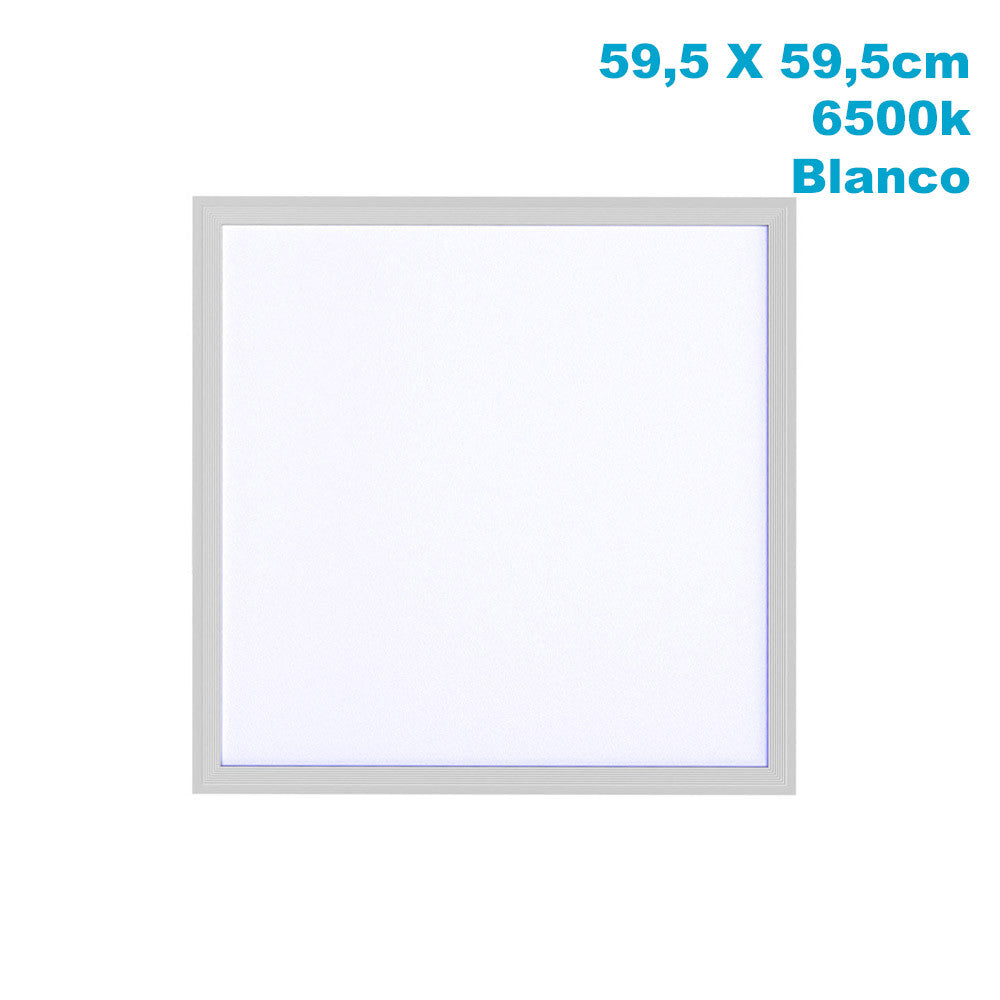 Panel LED Lino Fabrilamp / Abrila empotrable blanco, ref. 150584801