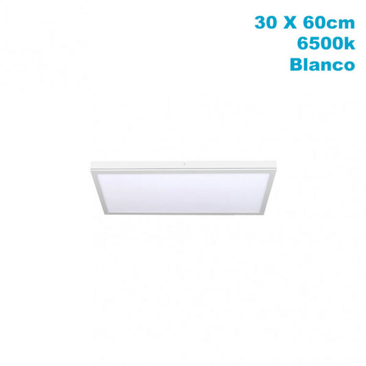 Panel LED Superficie Tivoli 36W 6500K Blanco - Vista frontal