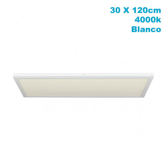 Panel LED de Superficie Tivoli 72W 120 cm Blanco Natural Fabrilamp - vista principal | Fabrilamp / Abrila