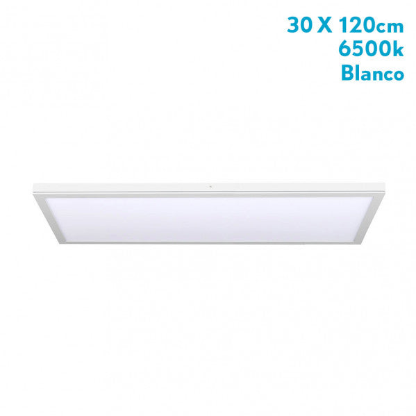 Panel LED Superficie Tivoli 72W 6500K Blanco - Vista frontal