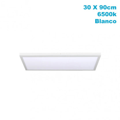 Panel LED Superficie 72W 6500K Tivoli Blanco 2,5x30x90 Cm de Fabrilamp en luzguru.com