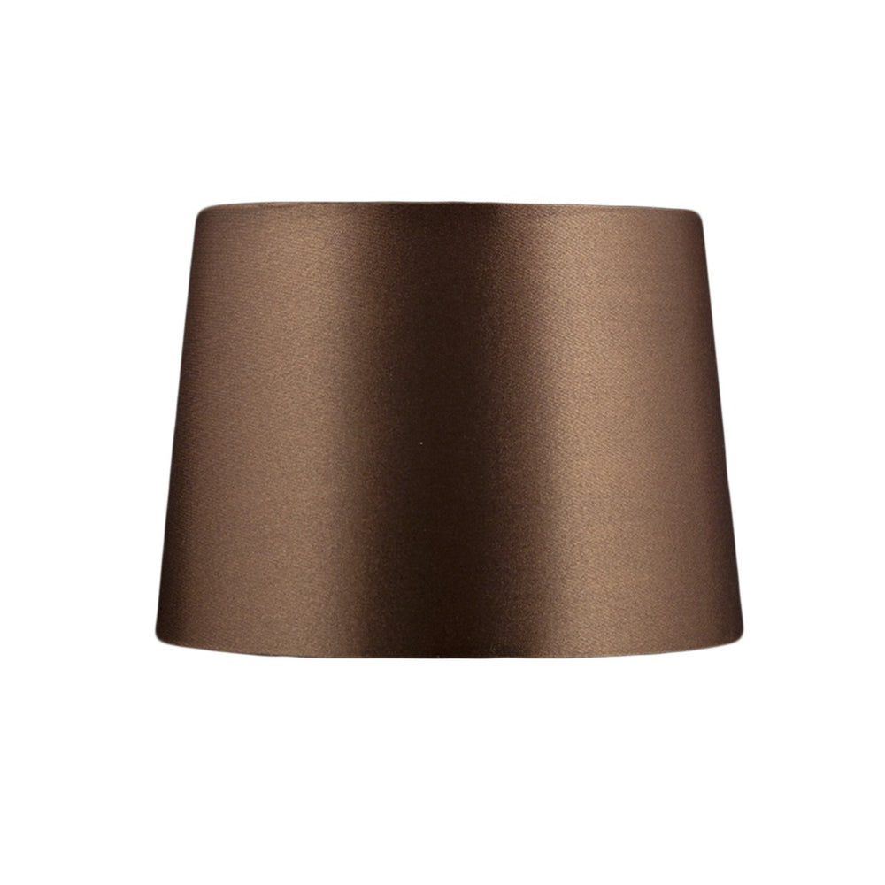 Pantalla Cónica de Tela Seda Moka 15 cm AJP Alemar
