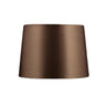 Pantalla Cono Seda Moka Marrón E-14 - AJP / Alemar - XP018/15 - luzguru.com