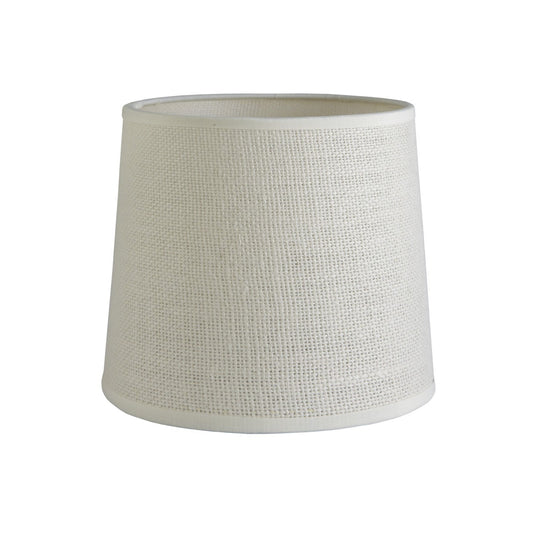 Pantalla Cónica Abierta 15 cm Tela Saco Beige Alemar - vista principal | AJP / Alemar