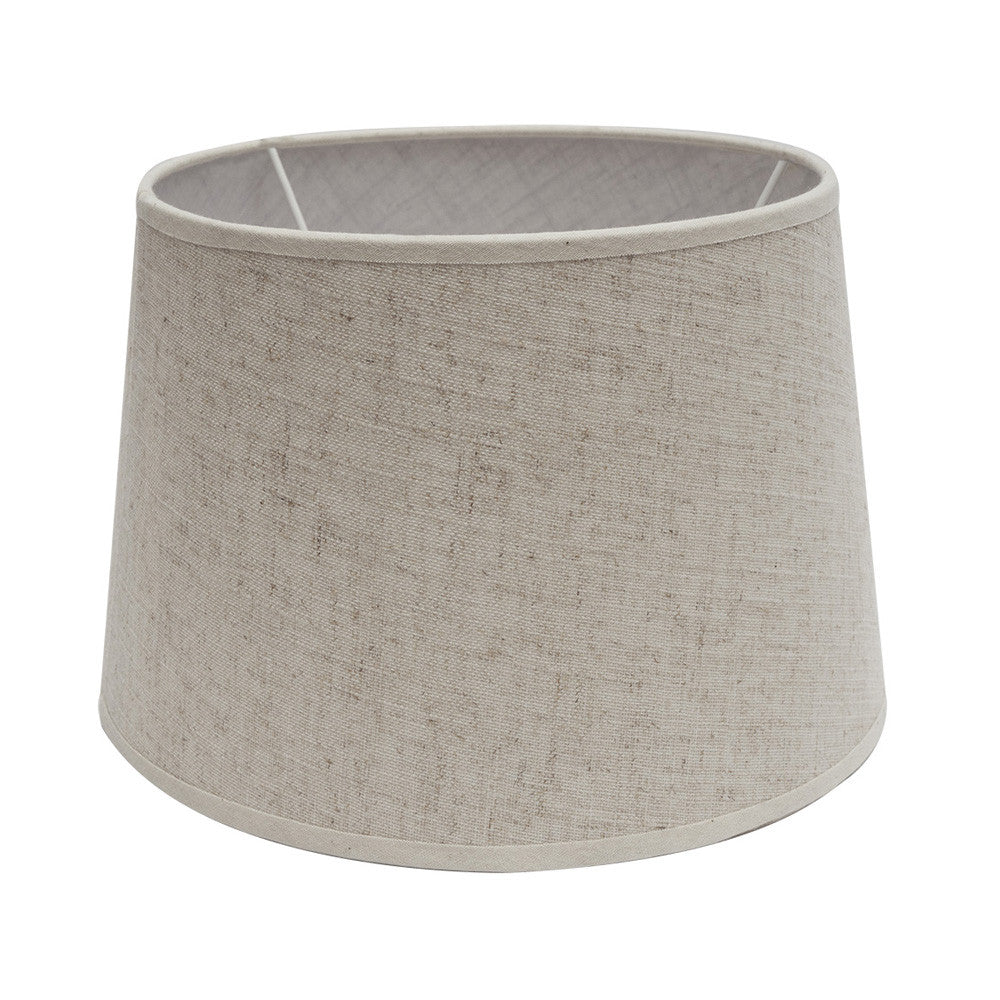 Pantalla Agueda Cónica Textil Beige E27 Fabrilamp / Abrila 157214015