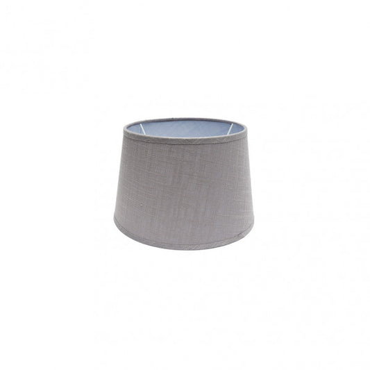 Pantalla Cónica Abierta Agueda 20 cm Gris Textil Fabrilamp - vista principal | Fabrilamp / Abrila
