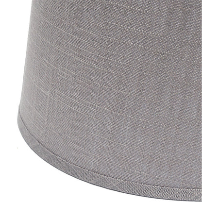 Pantalla Agueda fabricada en Textil Lino color Gris