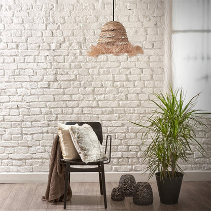 Lámpara colgante de algas, ideal para salón