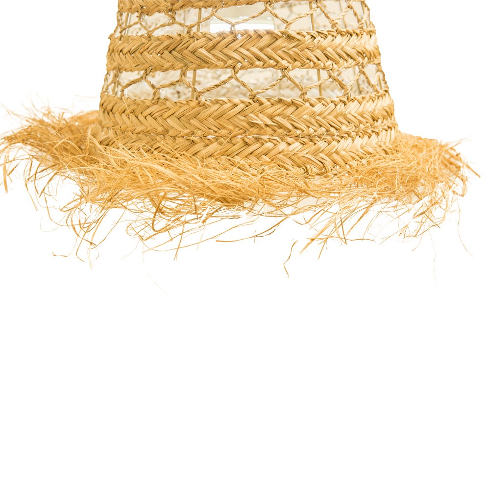 Pantalla para lámpara con diseño boho chic