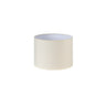 Pantalla cilíndrica beige Fabrilamp / Abrila Dori E27 para lámpara