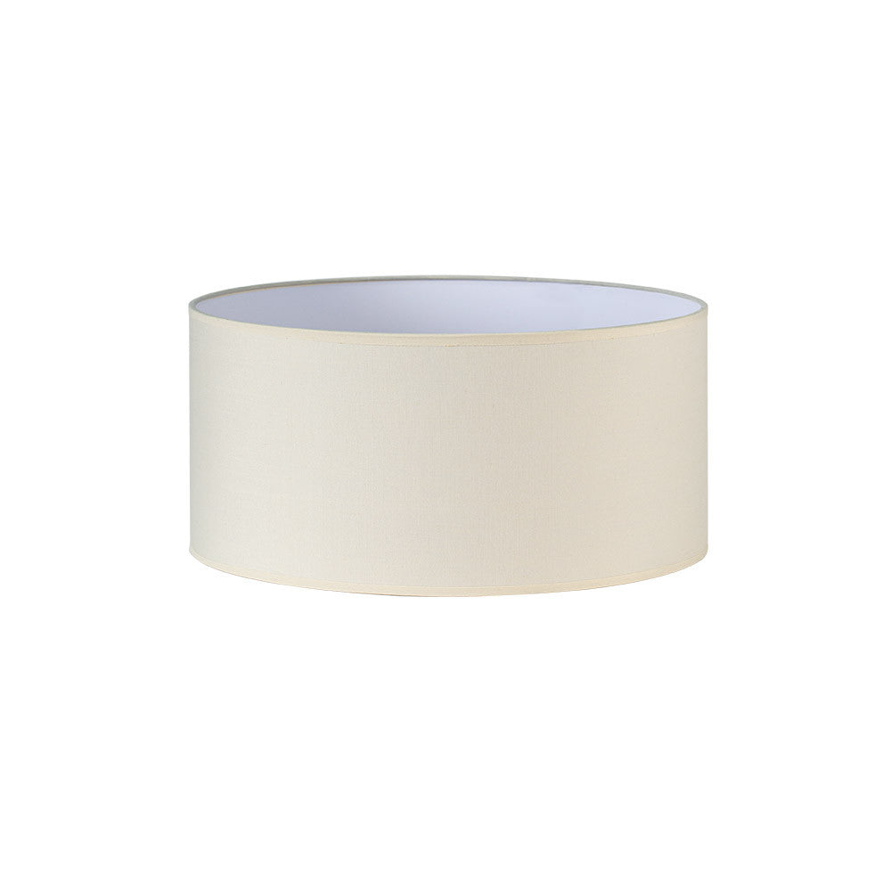 Pantalla cilíndrica beige Dori Fabrilamp / Abrila 176134015 para lámpara E27