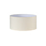Pantalla cilíndrica beige Dori Fabrilamp / Abrila 176134015 para lámpara E27