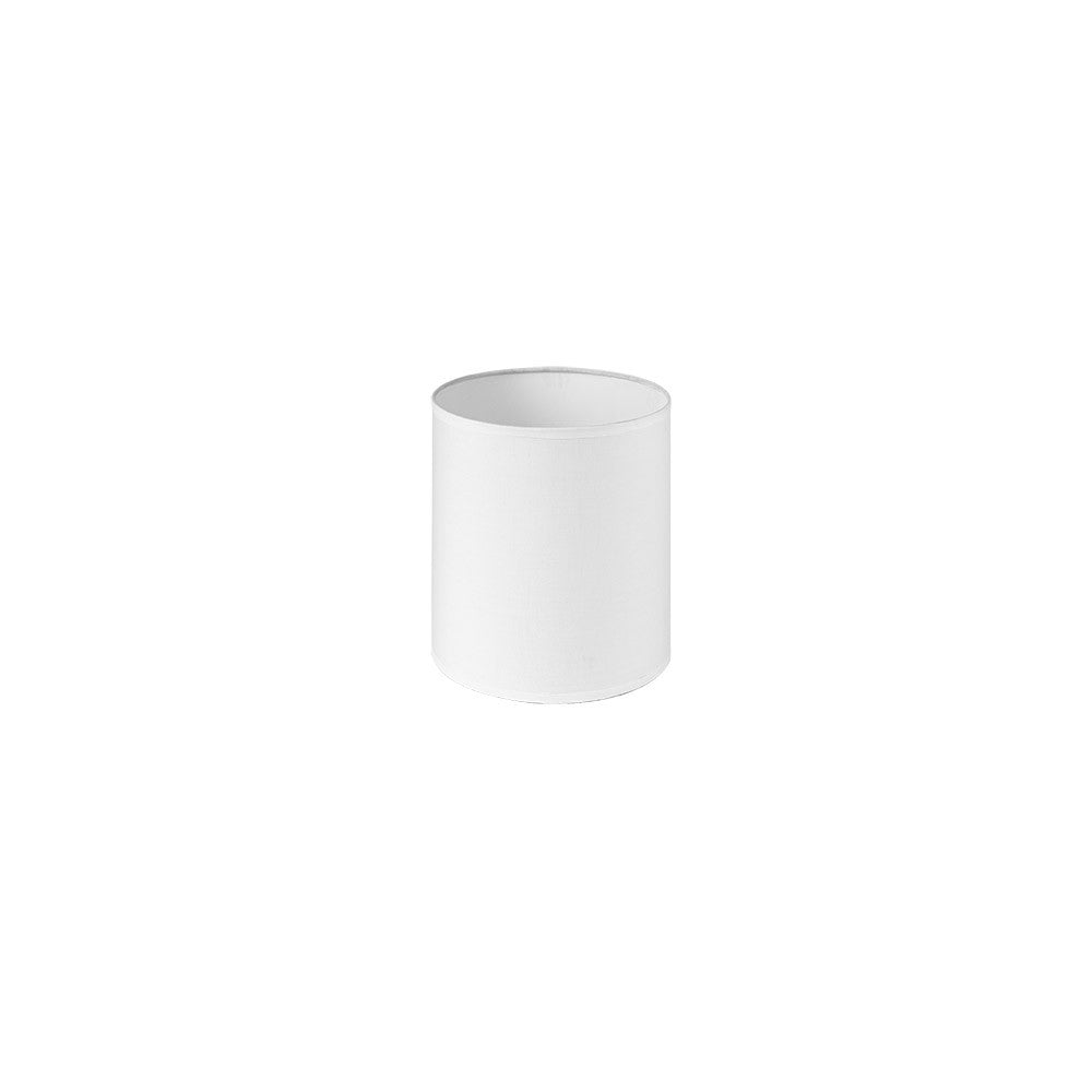 Pantalla cilíndrica Dori Fabrilamp / Abrila textil blanca E27 - 176131501