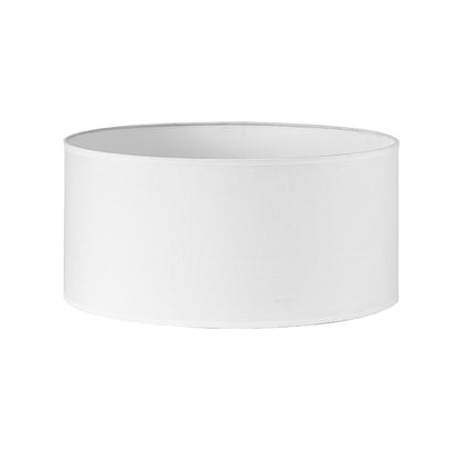 Pantalla cilíndrica Dori Fabrilamp / Abrila textil blanca - 176135001