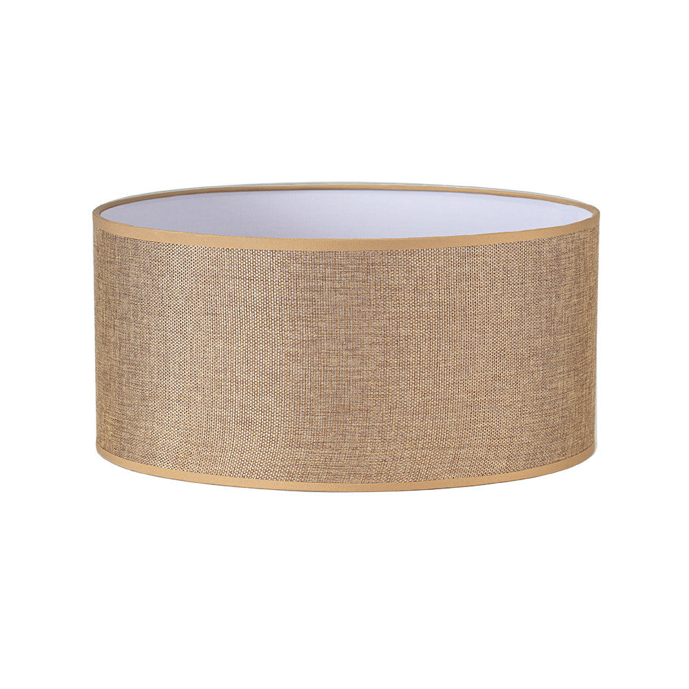 Pantalla Cilíndrica Jin Marrón Fabrilamp / Abrila 176235002