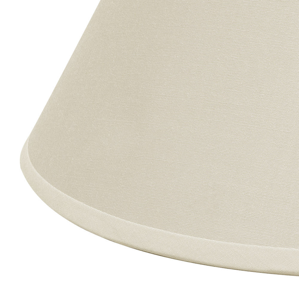 Pantalla Clara fabricada en Textil Popelín color Beige