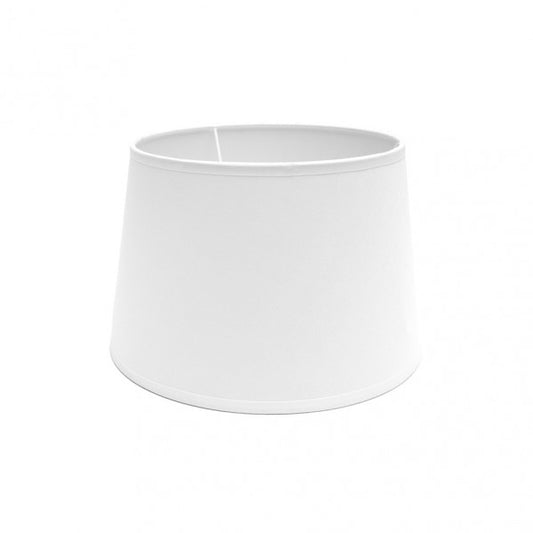Pantalla Cónica Abierta Clara 30 cm Blanca Fabrilamp - vista principal | Fabrilamp / Abrila