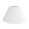 Pantalla Clara E27 Fabrilamp / Abrila - Textil Blanca Cónica Cerrada 157324001