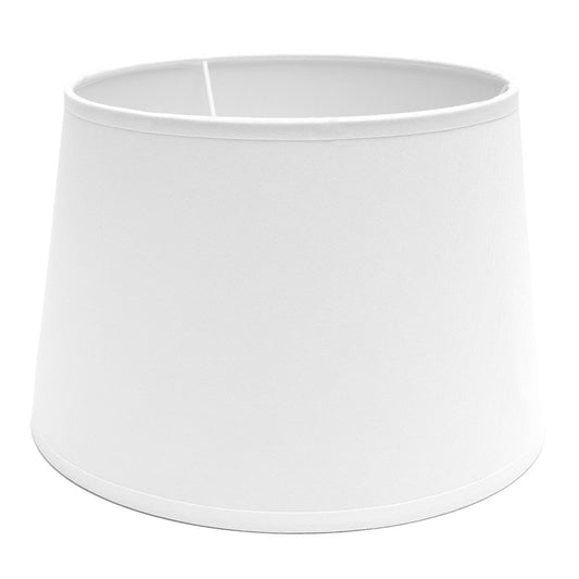Pantalla Clara E27 Textil Blanca Fabrilamp / Abrila 157314501