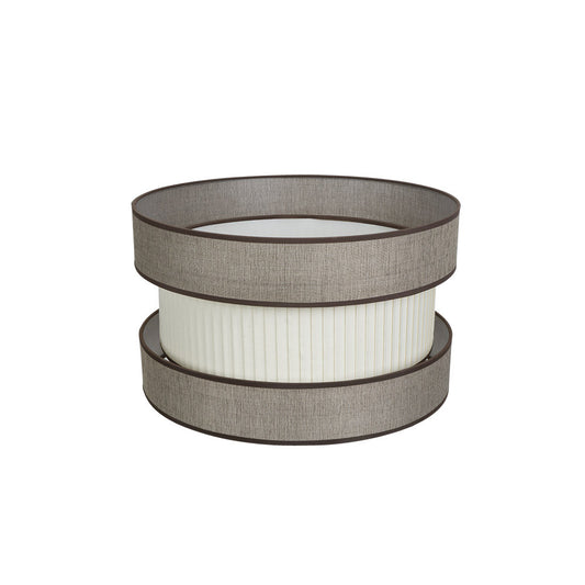 Pantalla textil Home Fabrilamp / Abrila para salón, ref. 99.PA-175594002