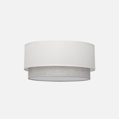 Pantalla Colgante Kenya M10 50 cm Blanco y Gris con Difusor Fabrilamp - imagen 4 | Fabrilamp / Abrila
