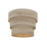 Smile Pantalla Colgante Triple Madera Gris Fabrilamp / Abrila 99.PA-175394083