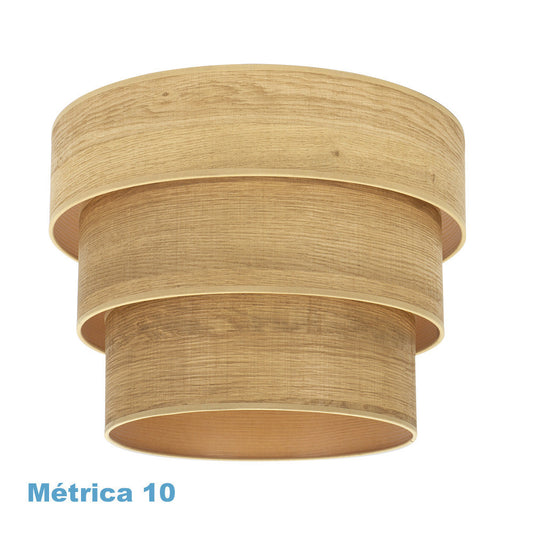 Pantalla Colgante Smile Triple Madera Clara Fabrilamp / Abrila 99.PA-175395085