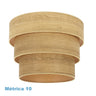 Pantalla Colgante Smile Triple Madera Clara Fabrilamp / Abrila 99.PA-175395085