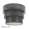 Smile Pantalla Colgante Madera Negra Fabrilamp / Abrila 99.PA-175395009