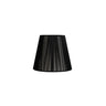 Pantalla cónica Indira de hilo negra Fabrilamp / Abrila, referencia 048114509