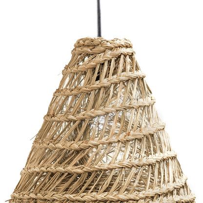 Lámpara colgante de estilo natural ideal para salón