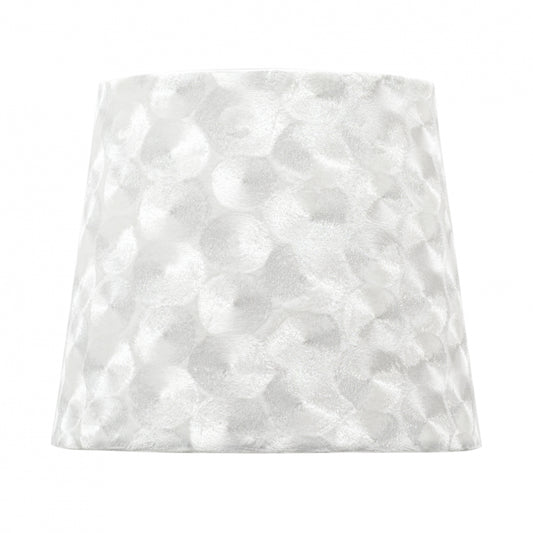 Pantalla Fátima Textil Blanca Fabrilamp / Abrila 110814001 para lámpara E27
