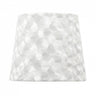 Pantalla Fátima Textil Blanca Fabrilamp / Abrila 110814001 para lámpara E27