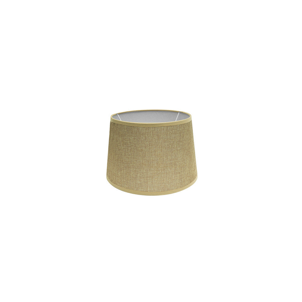 Pantalla Irene cónica beige E27 Fabrilamp / Abrila 157411515